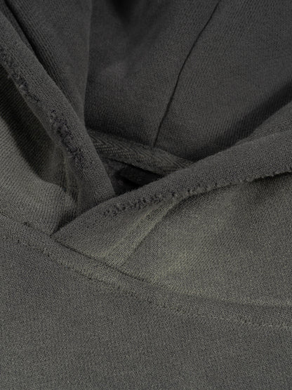 DISTRESSED BOXY HOODIE